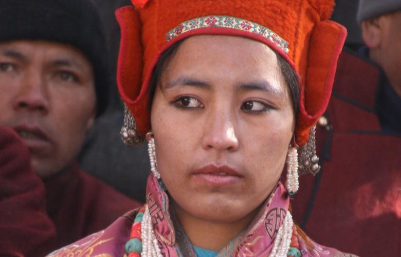 Woman from Zanskar,Ladakh-India. Pic.Dorjey Daya