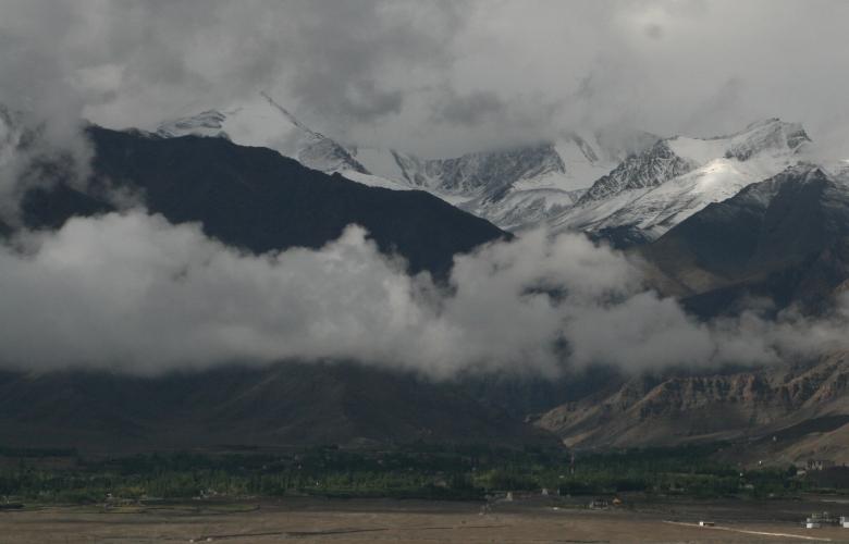 View of Stok Kangri Peak